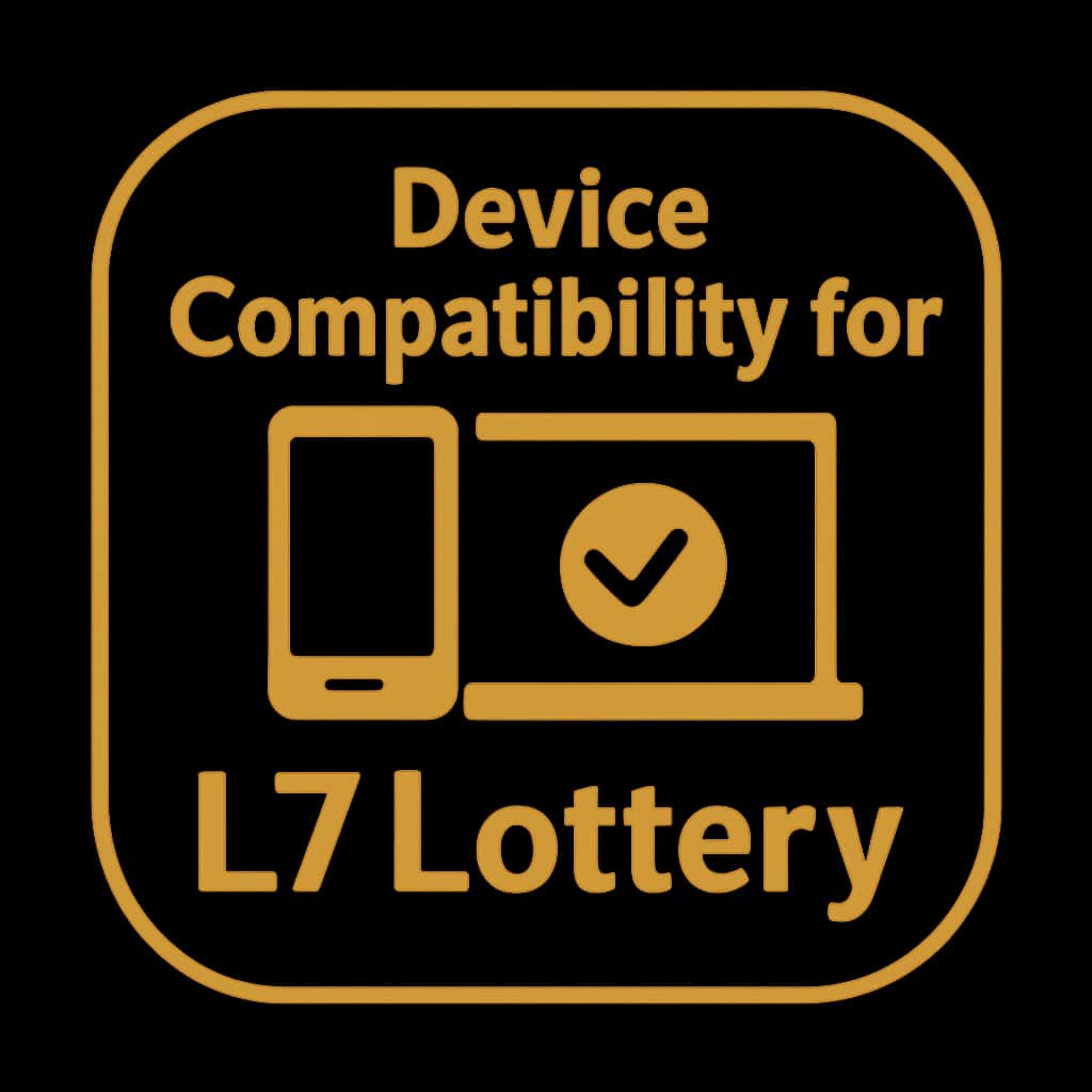 Icon representing Device Compatibility for L7 Lottery.