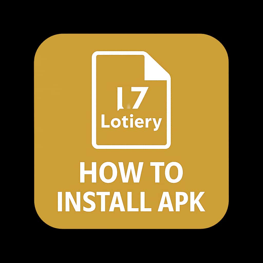 Badge representing L7 Lottery APK installation guide.