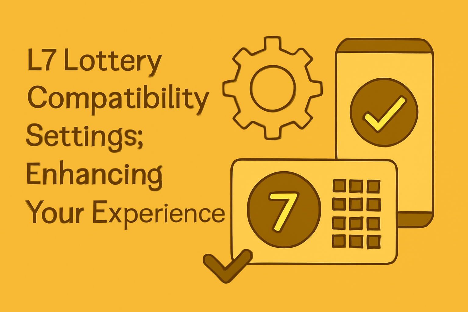 Visual representation of L7 Lottery Safety Checklist with an emphasis on informative elements.