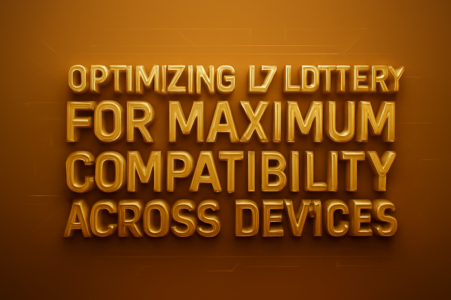 Informational scene about fixing login issues with L7 Lottery.