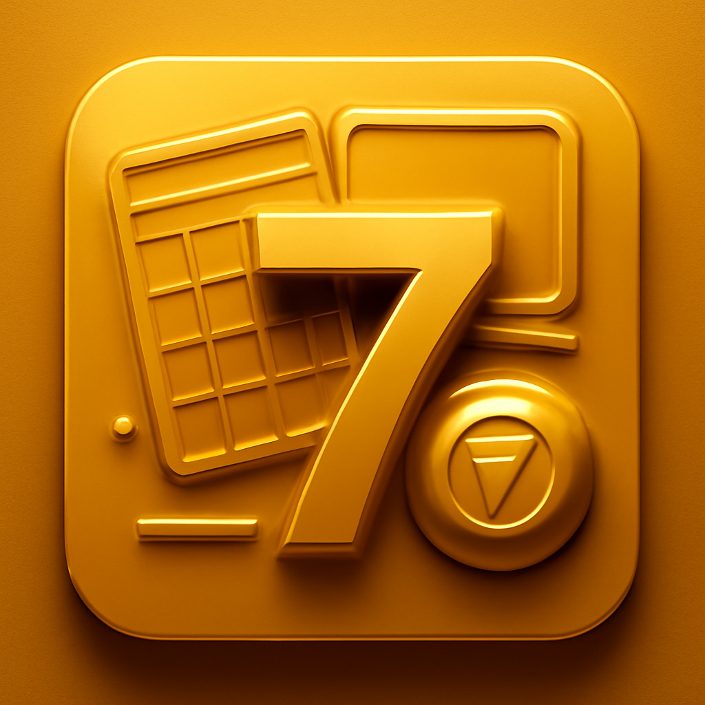 Icon representing login support for L7 Lottery app.