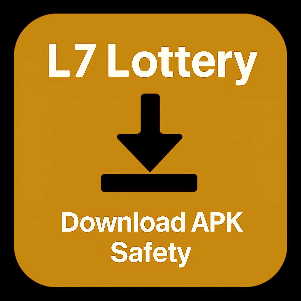 Icon representing L7 Lottery Download APK Safety.