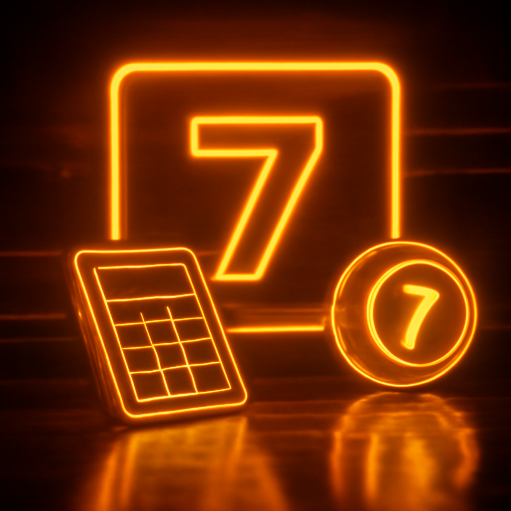 Icon representing the update process for the L7 Lottery app.