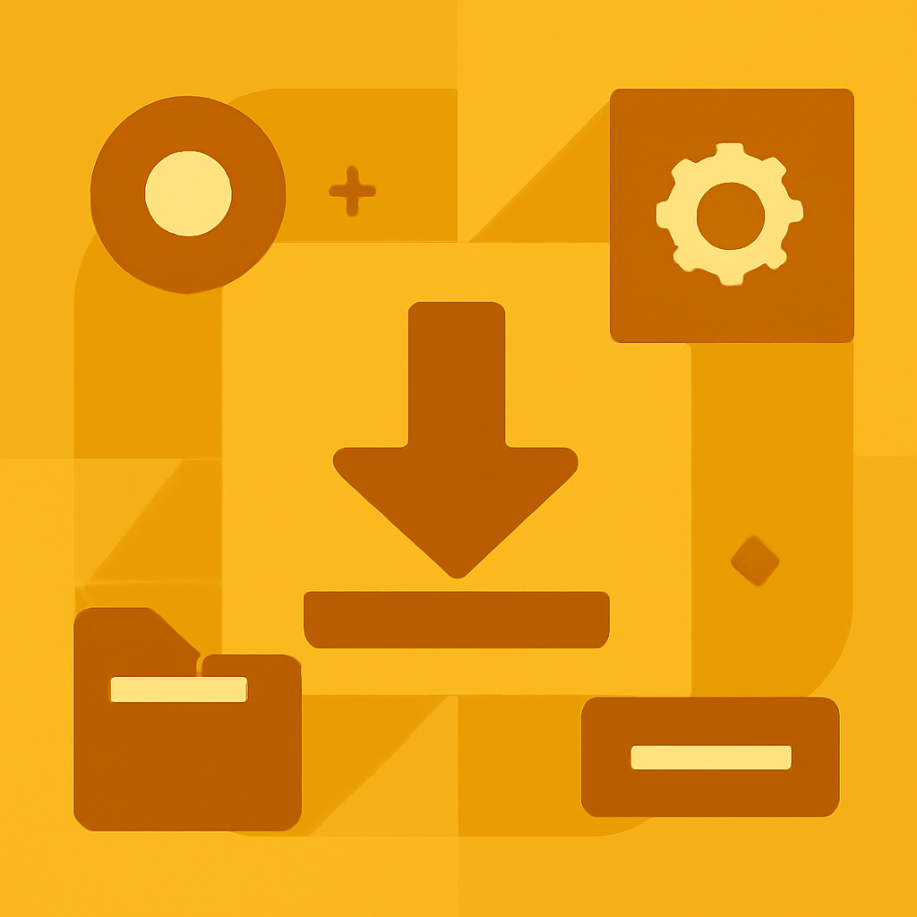 Diagram illustrating L7 Lottery APK installation steps.