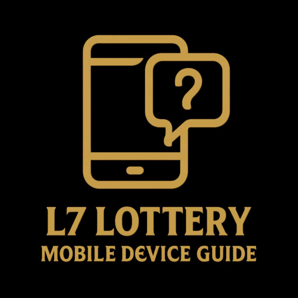 Icon representing L7 Lottery Mobile Device Guide.