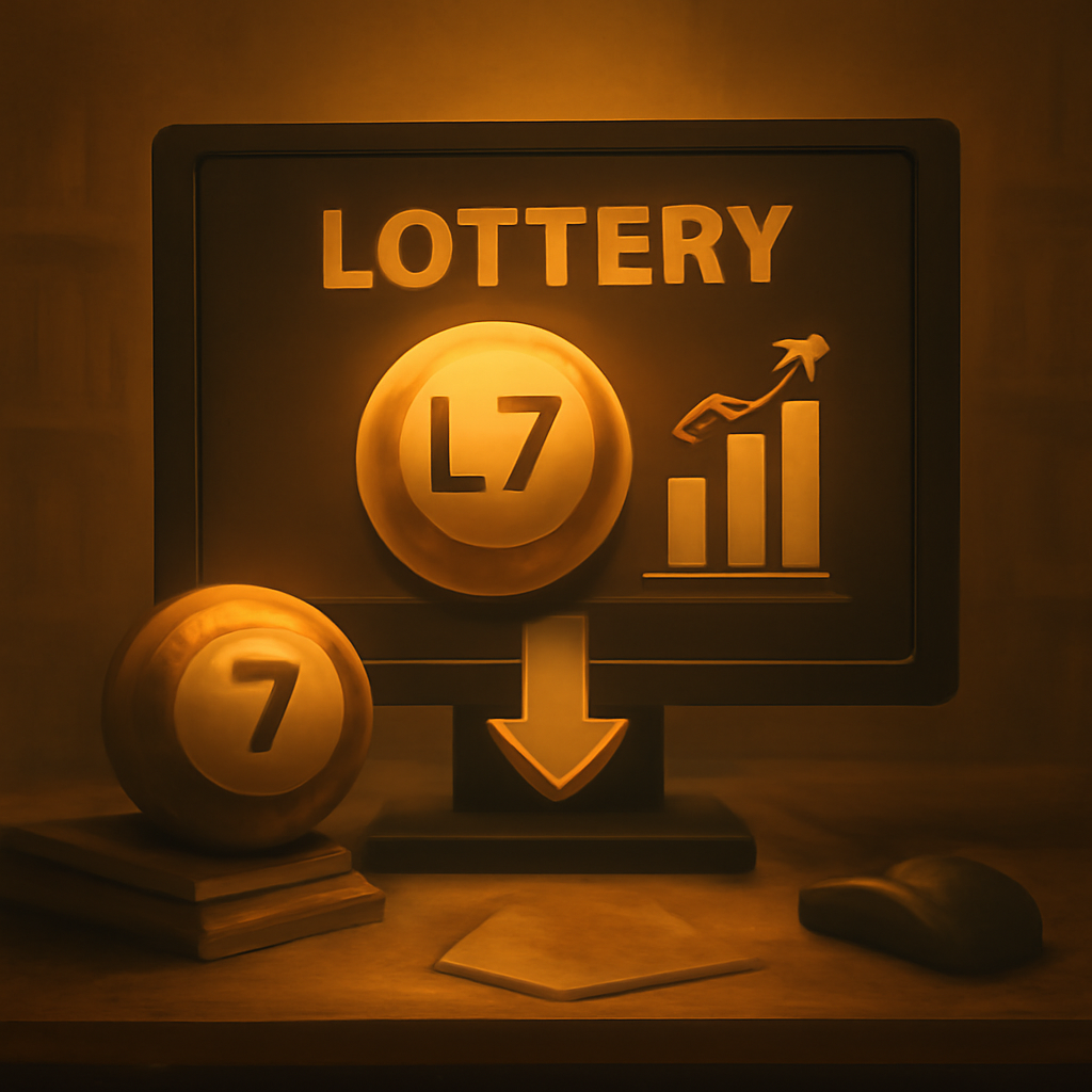 Diagram illustrating L7 Lottery APK installation steps.