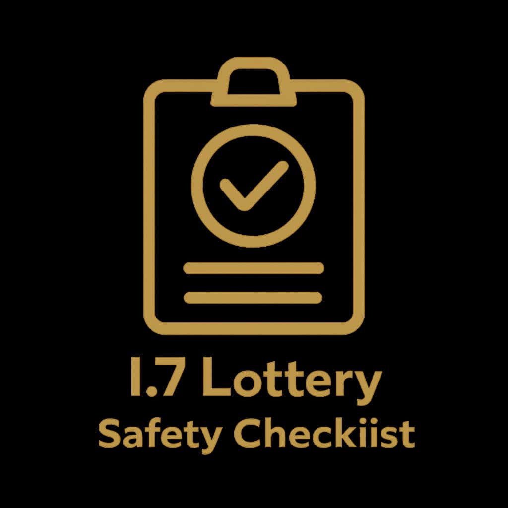 L7 Lottery Safety Checklist badge icon.