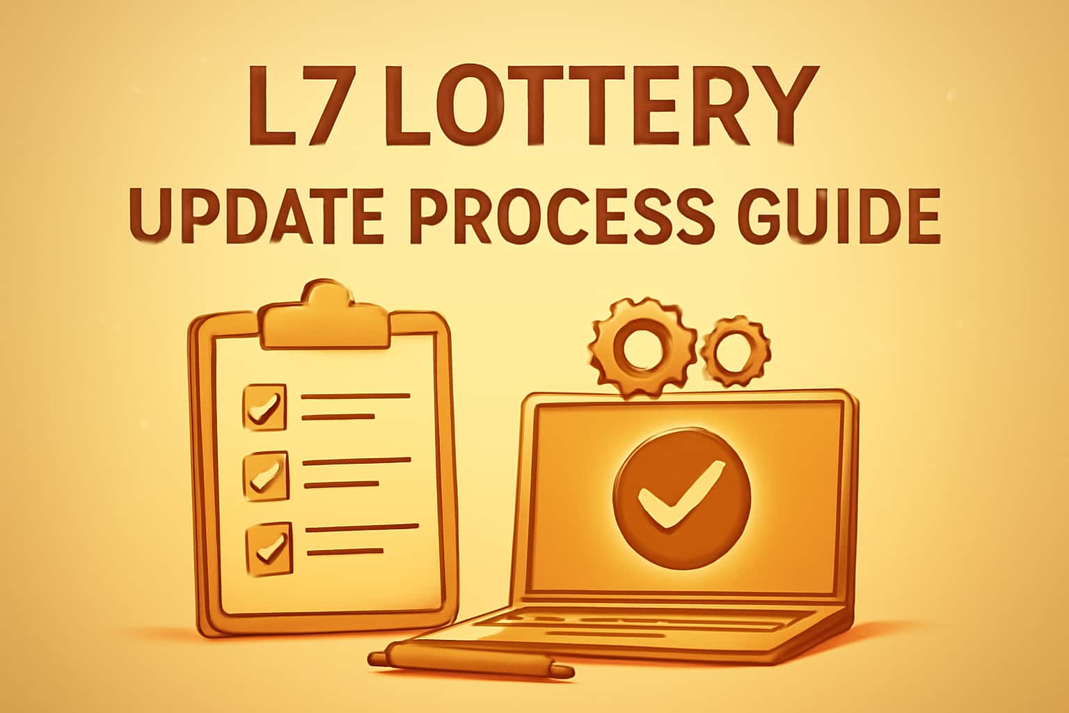 Informational graphic illustrating the L7 Lottery Update Process.