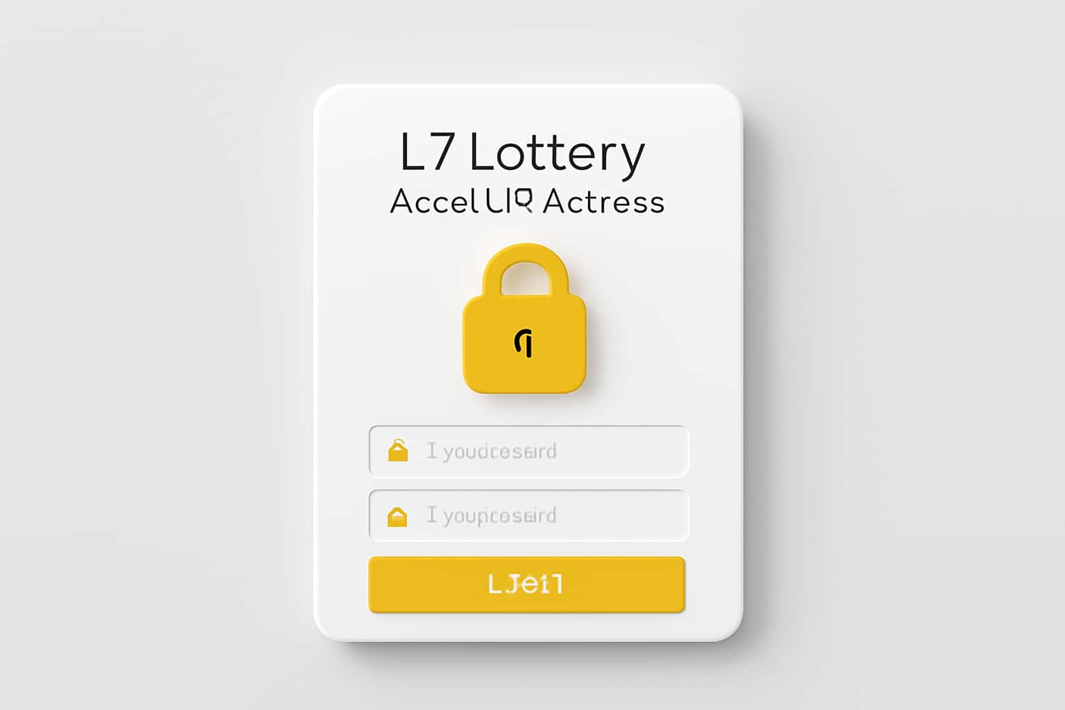 L7 Lottery Account Access Interface